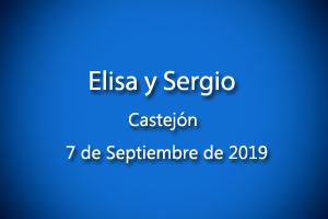 Boda Elisa y Sergio                             07-09-2019
